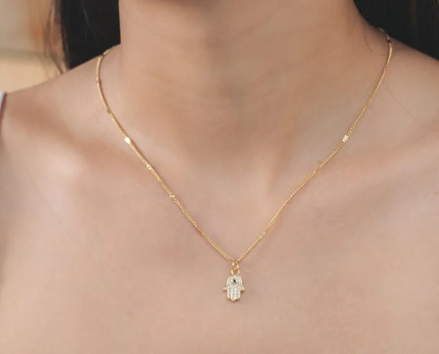 Cadena Mano Hamsa