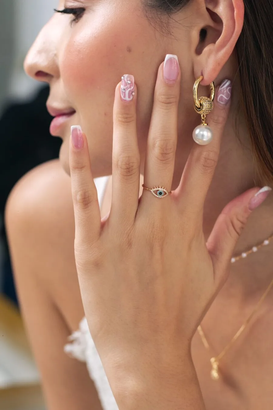 Aretes Perla del Océano