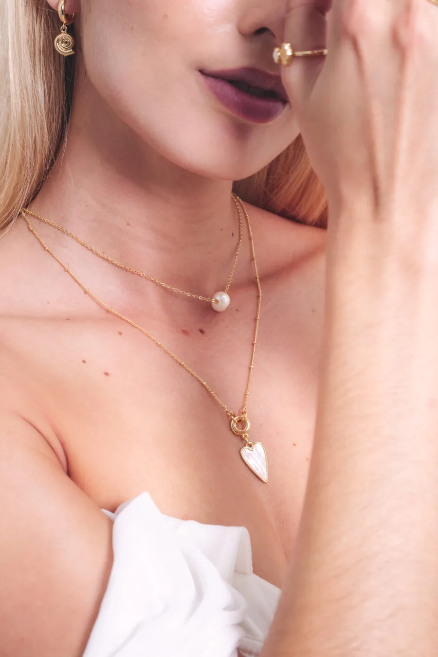 Collar Doble Luz Serena