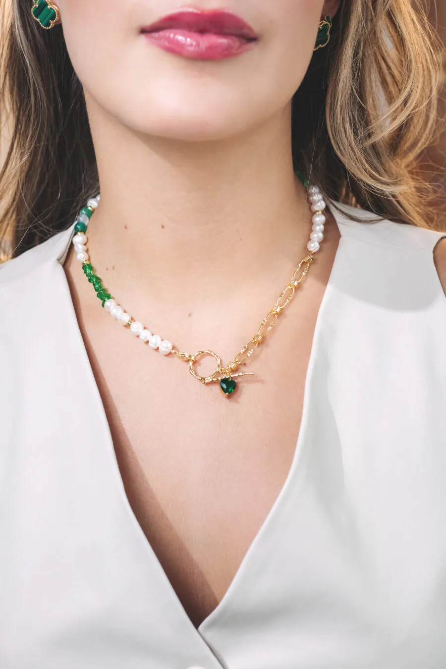 Collar Latido Rosé