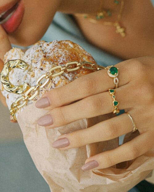 Set Anillos Beach Bloom