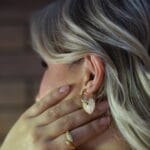 Aretes Heart Radiance