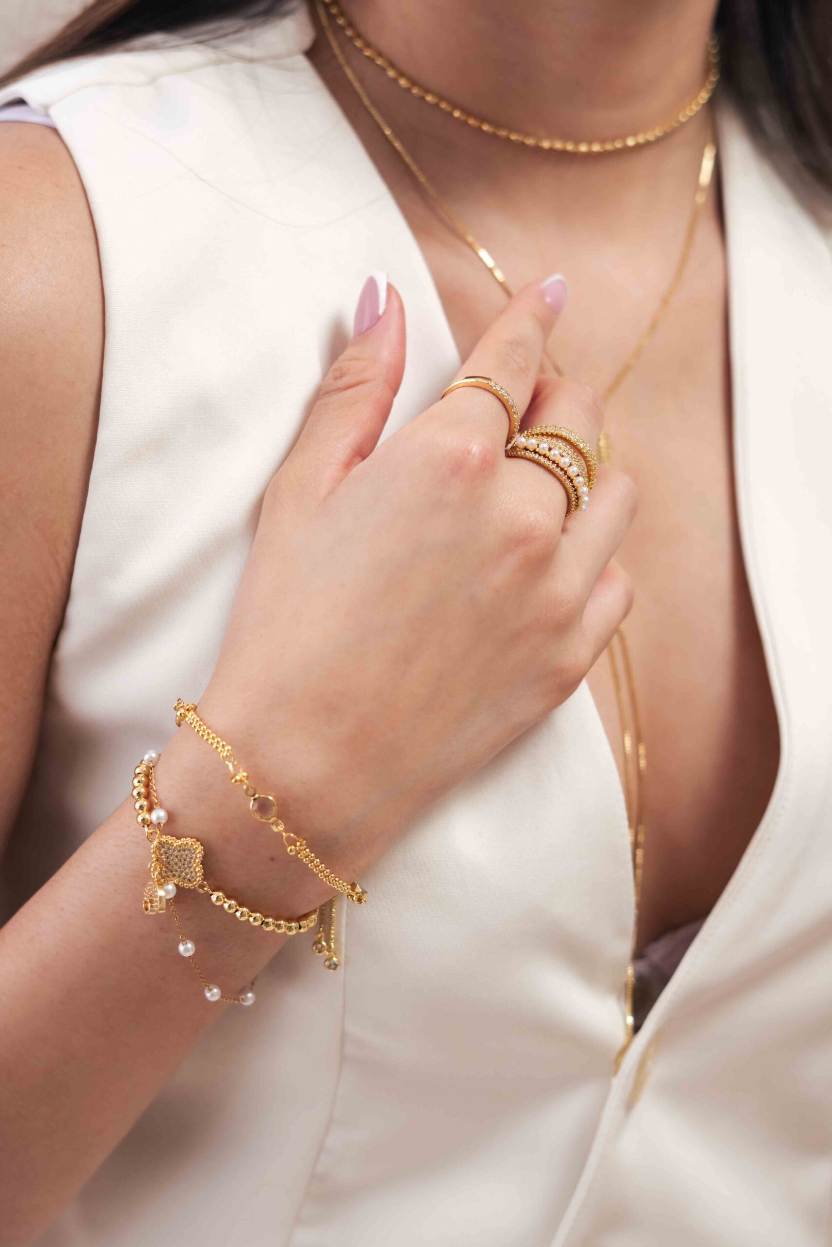 Anillo Golden Pearl - Imagen 2