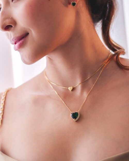 Collar doble Renais Gold