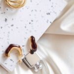 Aretes Lumiére Caramelo