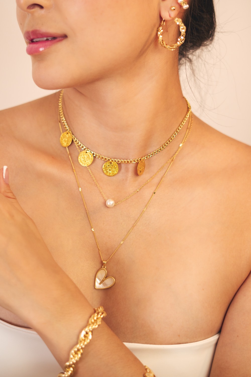 Tienda online collares joyería artesanal Aurora Gold Adórnate Colombia