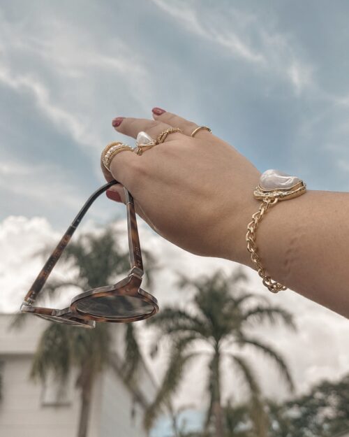 Pulsera Perla Marina