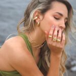 Aretes y Eaurcuff Sirena Gold